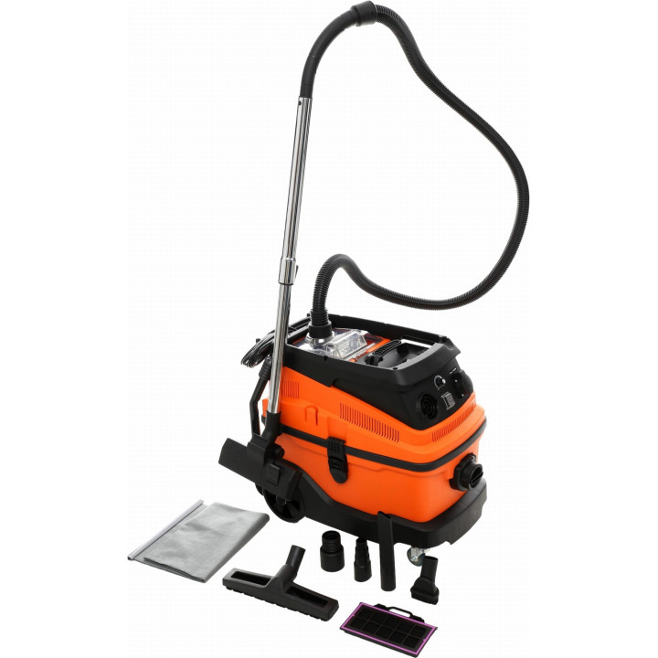 Odkurzacz przemysłowy z otrząsaczem 1600W KD488