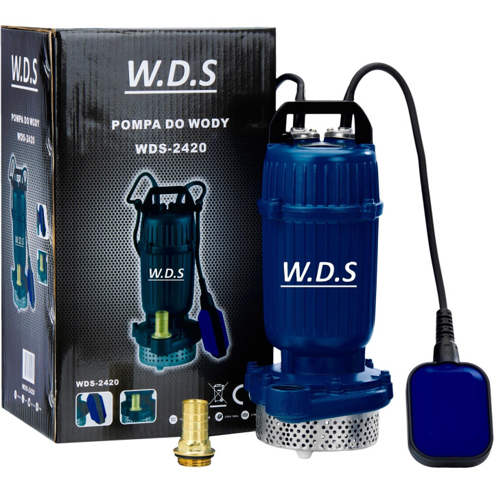 Pompa do wody brudnej i czystej 1" 2100W WDS2420
