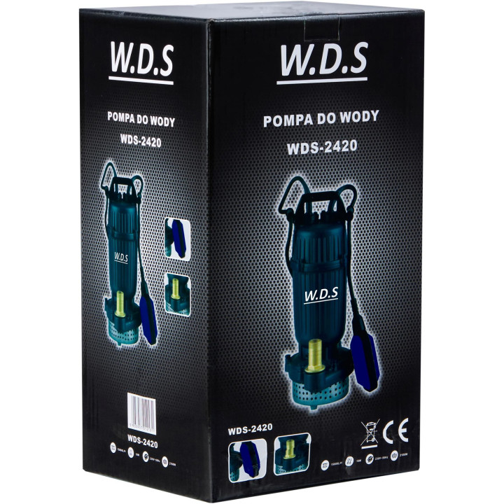 Pompa do wody brudnej i czystej 1" 2100W WDS2420