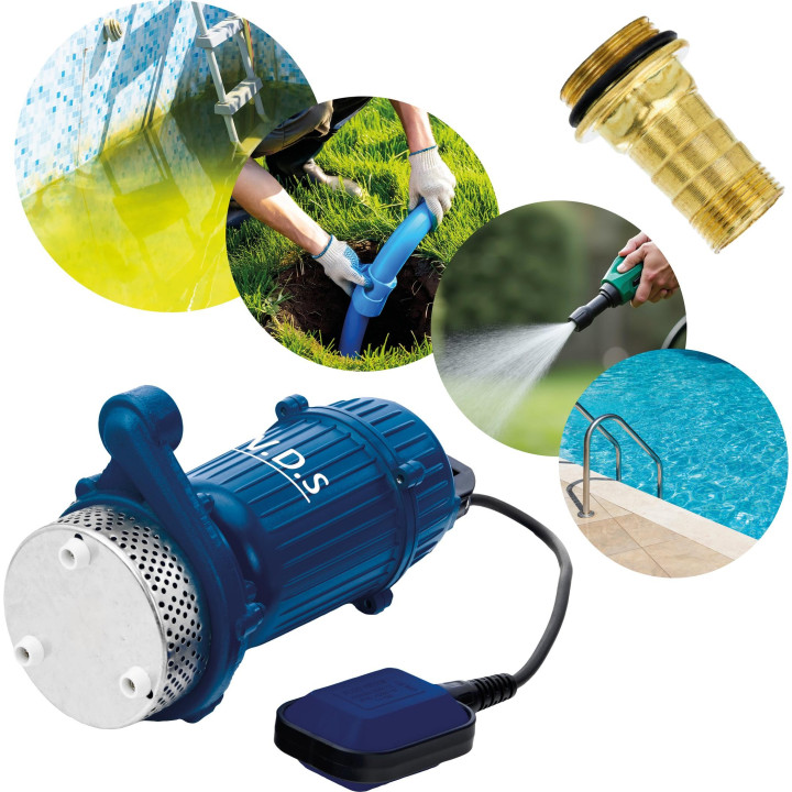 Pompa do wody brudnej i czystej 1" 2100W WDS2420