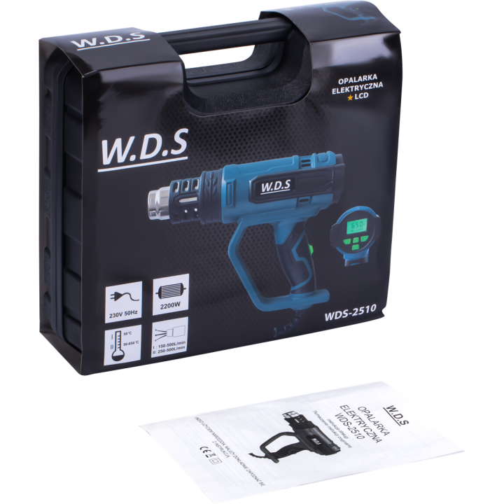 Opalarka Elektryczna LCD 2200W WDS2510