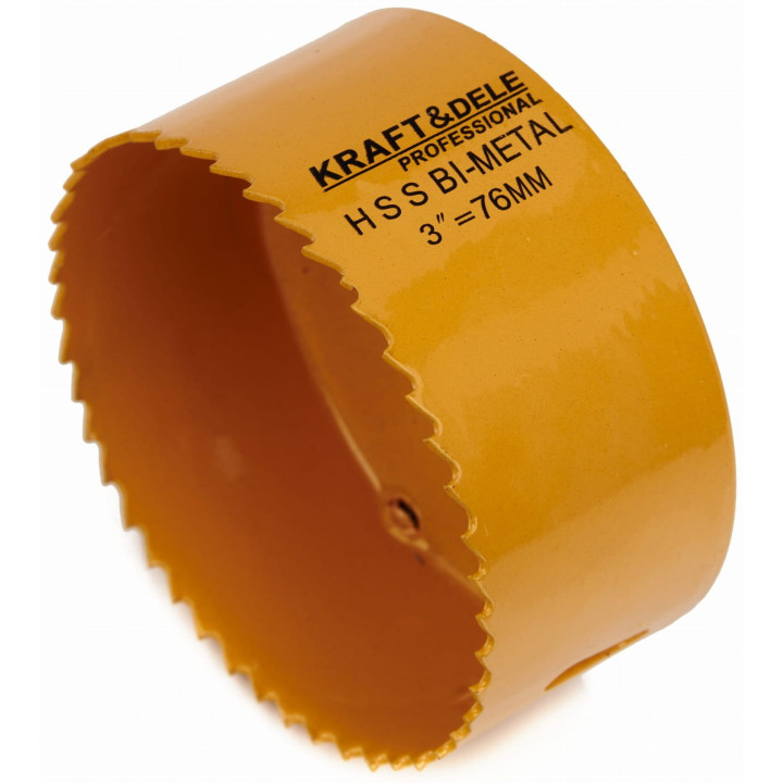 ZESTAW OTWORNIC DO DREWNA I METALU 17szt. 19-76mm + adapter KD10758