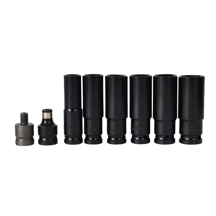 KLUCZ UDAROWY AKUMULATOROWY 21V - ZESTAW Z NASADKAMI KD3407