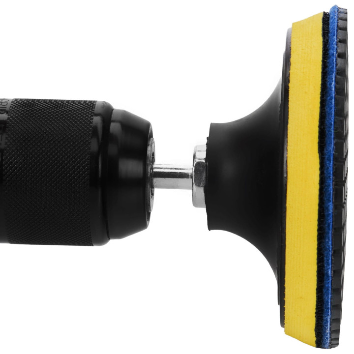 Zestaw tarcz diamentowych gradacja 50 - 3000, adapter M12, dysk, rękawiczki WDS2212