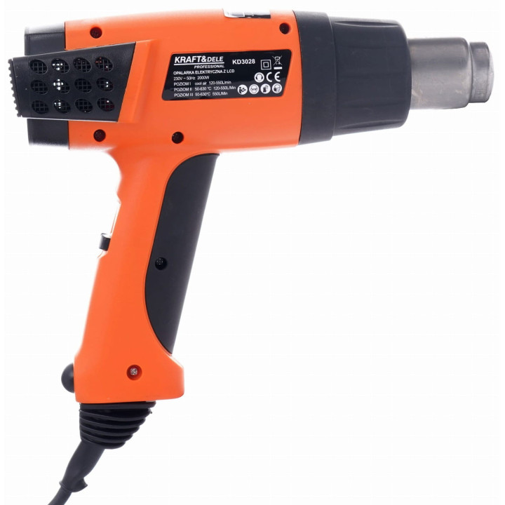 Opalarka Elektryczna z LCD 2000W KD3028