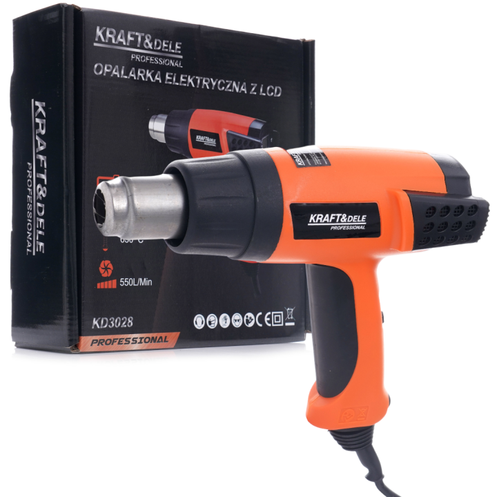 Opalarka Elektryczna z LCD 2000W KD3028