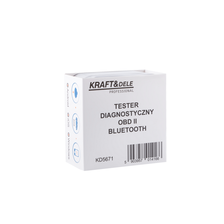 SKANER DIAGNOSTYCZNY OBD II Z BLUETOOTH KD5671