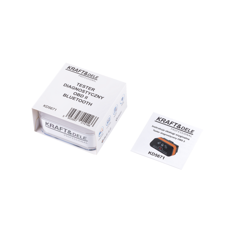 SKANER DIAGNOSTYCZNY OBD II Z BLUETOOTH KD5671