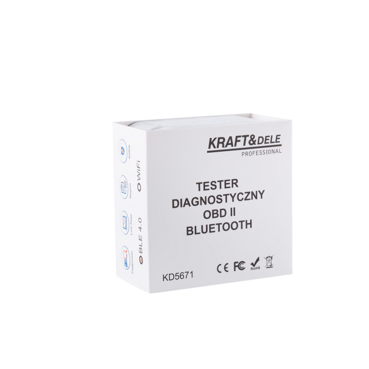 SKANER DIAGNOSTYCZNY OBD II Z BLUETOOTH KD5671