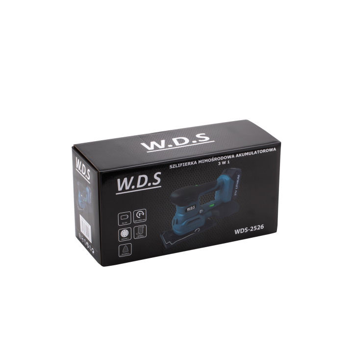 SZLIFIERKA MIMOŚRODOWA 3W1 21V 3.0Ah WDS2526