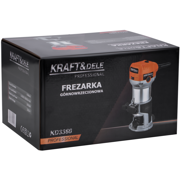 FREZARKA GÓRNOWRZECIONOWA 2000W 6/8mm KD3360