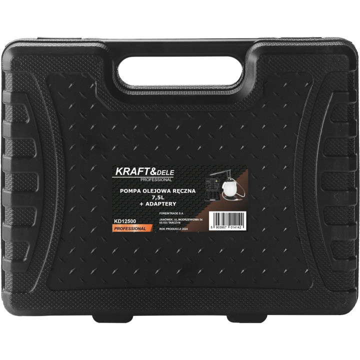 POMPA OLEJOWA 7,5L + ADAPTERY KD12500