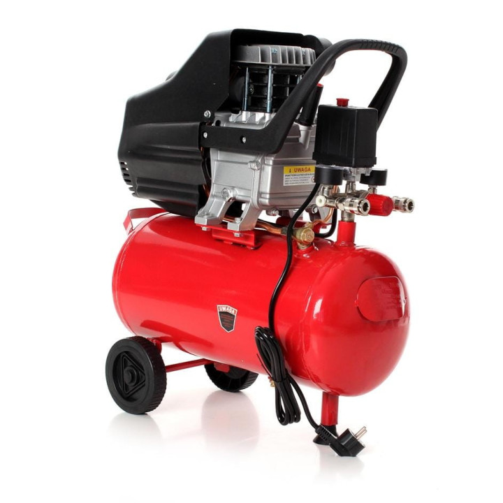 Kompresor Olejowy 24L KD400 + Zestaw 8w1 KD400-K3