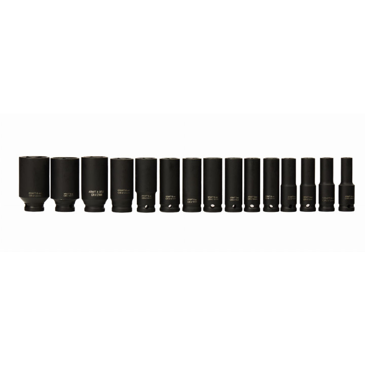 NASADKI UDAROWE DŁUGIE 1/2" 15EL. 10- 32 mm KD11769