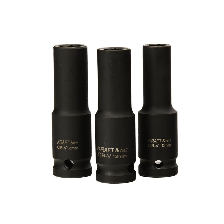 NASADKI UDAROWE DŁUGIE 1/2" 15EL. 10- 32 mm KD11769