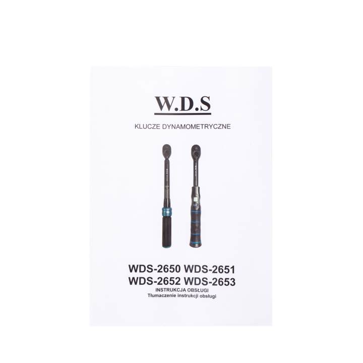 Klucz dynamometryczny 1/4 1-25Nm WDS2652