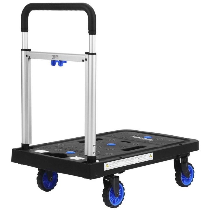 Wózek składany platformowy transportowy magazynowy 150kg KD3093