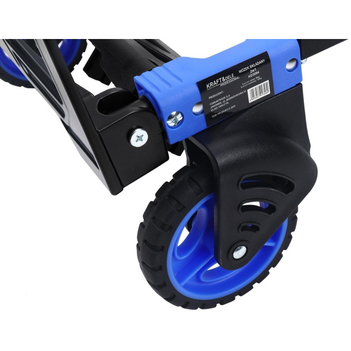 Wózek 2w1 składany transportowy magazynowy 150kg KD3094
