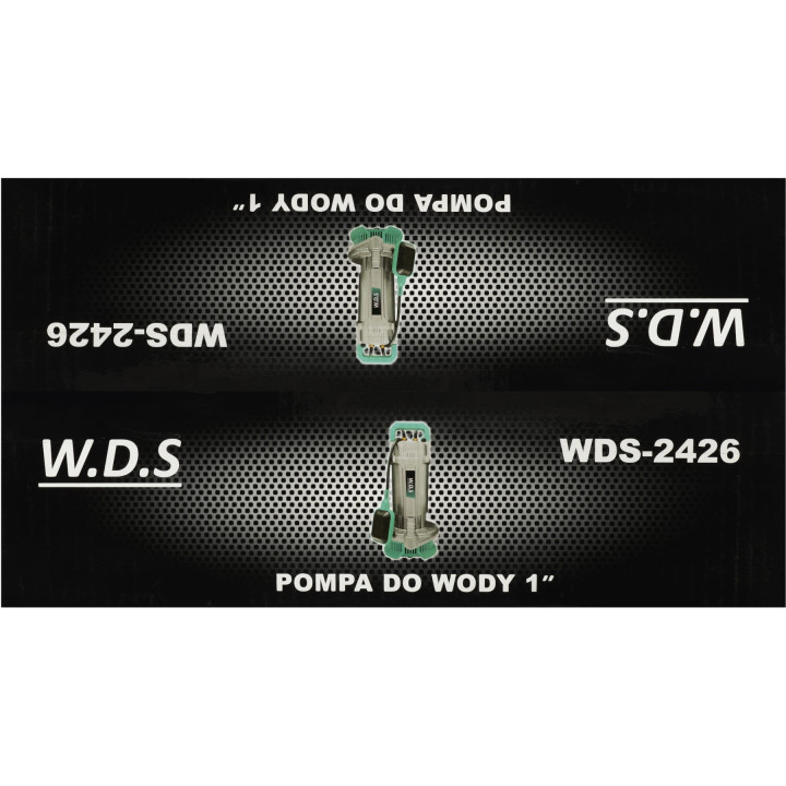 Pompa do wody 2200W 1" 15000l/h + PŁYWAK WDS2426