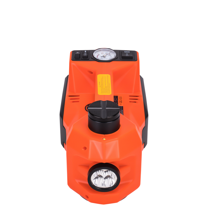 PODNOŚNIK SAMOCHODOWY LEWAREK PUNKTOWY HYDRAULICZNY 12V 5T + KLUCZ DO KÓŁ KD1368