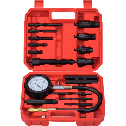 TESTER MIERNIK CIŚNIENIA SPRĘŻANIA - KOMPRESJI - DIESEL 0-70 BAR MAX FULL KD12516
