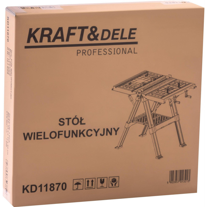 Stół wielofunkcyjny zaciskowy 84x81x63CM KD11870