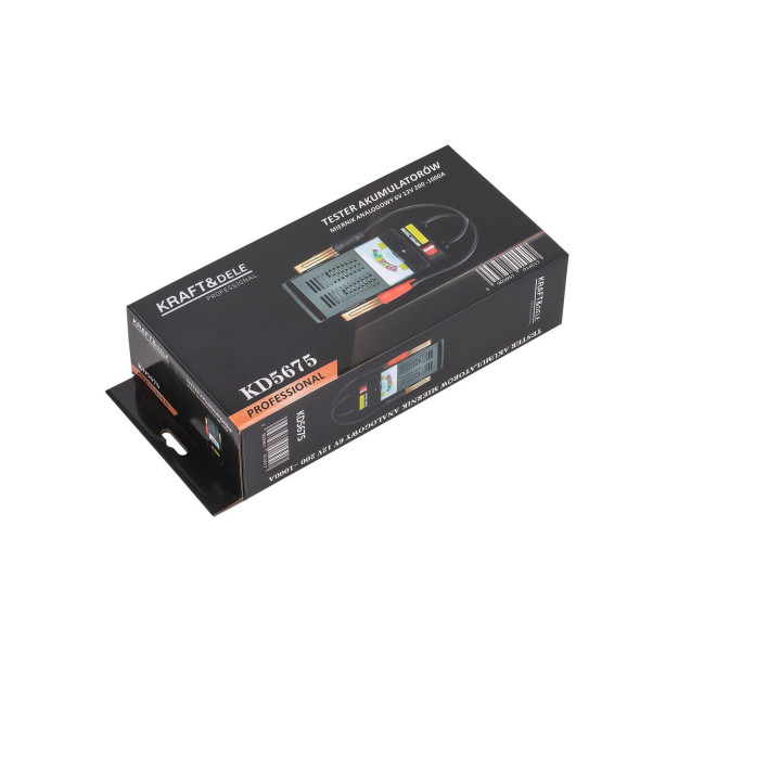 Tester analogowy do sprawdzania akumulatorów 6/12V 200-1000A KD5675