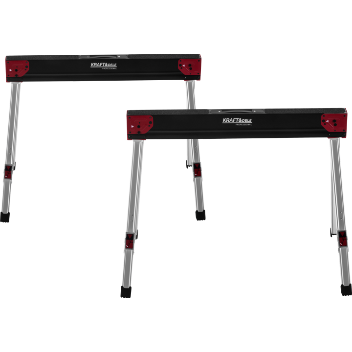 Kobyłki budowlane składane - 2 szt. 106x59x76 cm KD11875