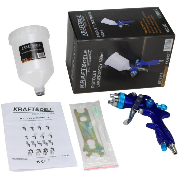 Pistolet lakierniczy 600ml KD2113