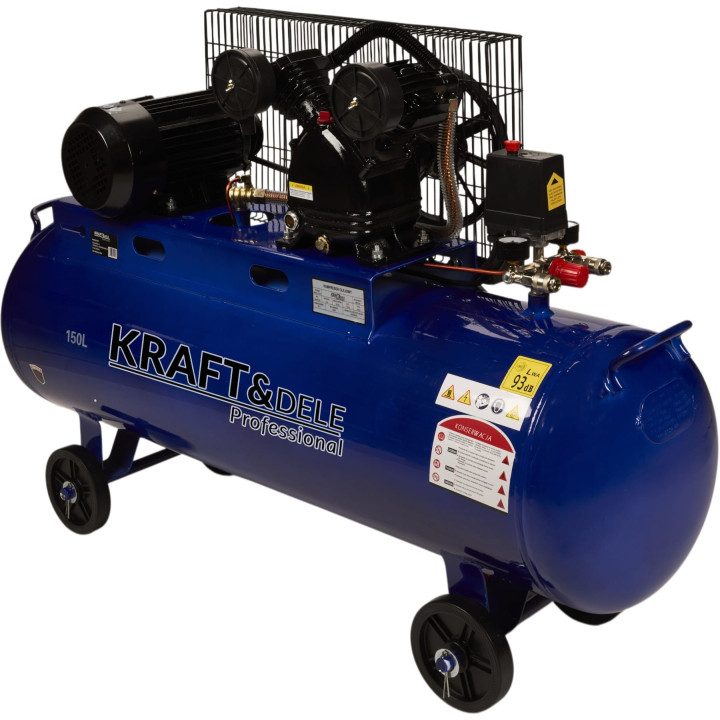 Kompresor olejowy 150L 2 Tłoki KD4060