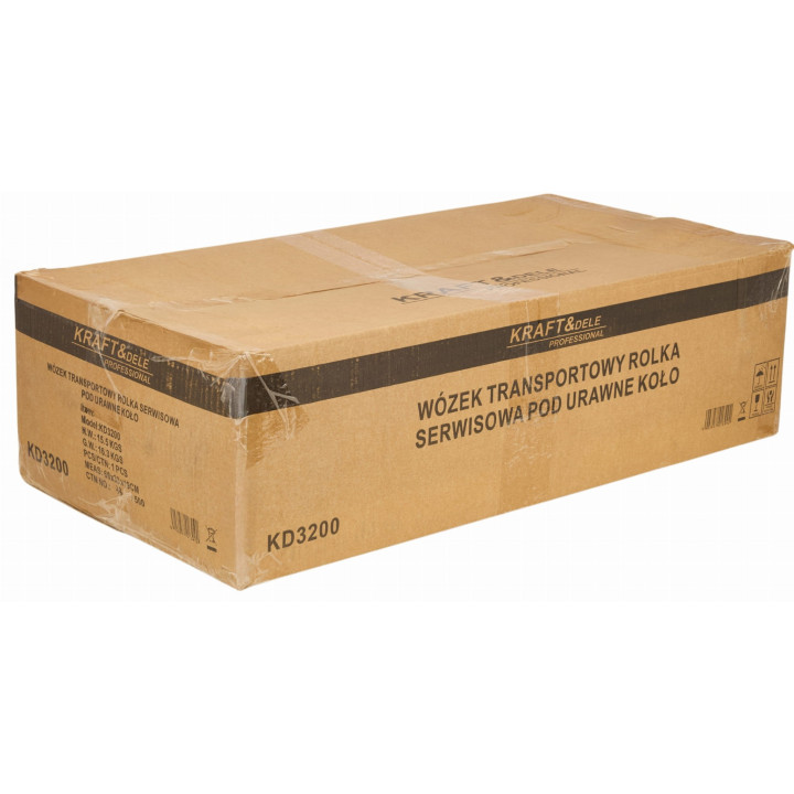 Wózek Transportowy Rolka Pod Urwane Koło 1200kg KD3200