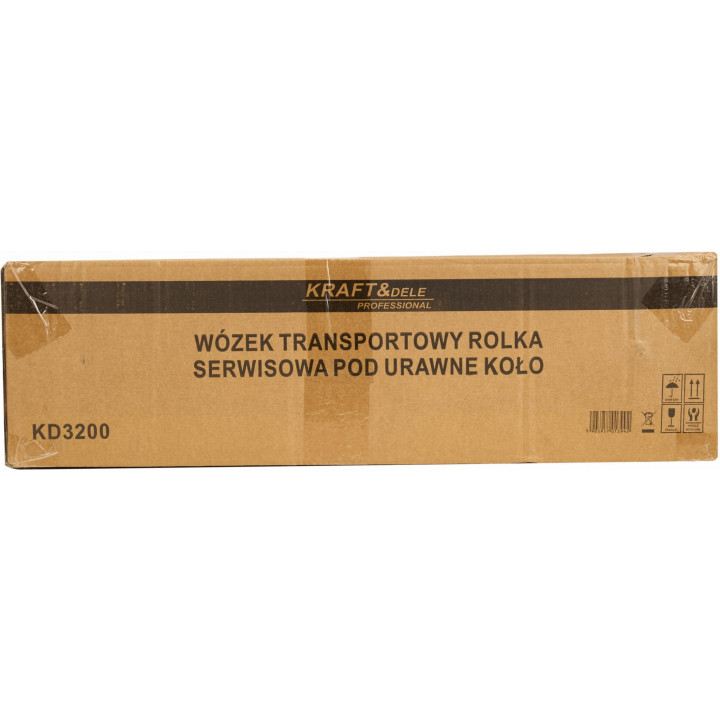 Wózek Transportowy Rolka Pod Urwane Koło 1200kg KD3200