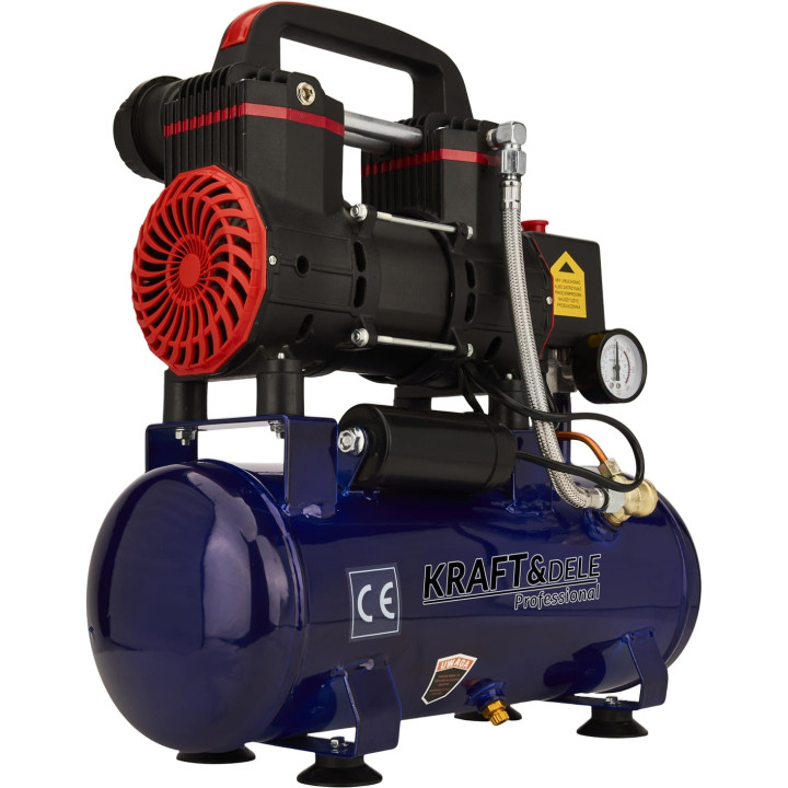 Kompresor Bezolejowy 9L 1200W 155L/MIN KD2127