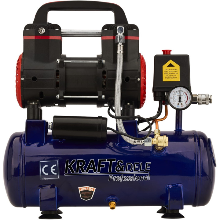 Kompresor Bezolejowy 9L 1200W 155L/MIN KD2127