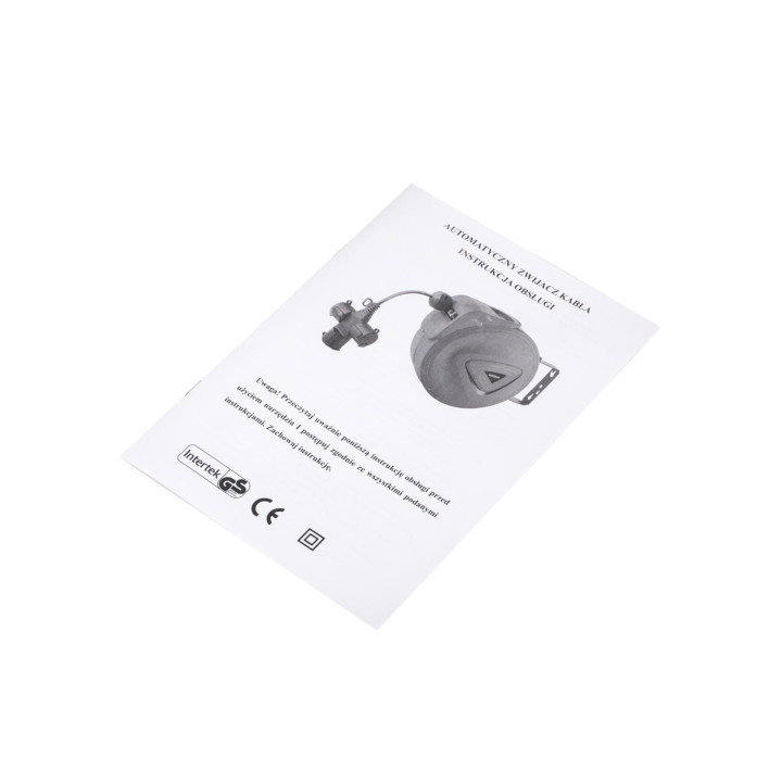 Przedłużacz ze zwijaczem 3x1,5mm 10m KD4045