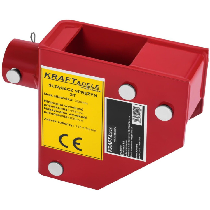 Hydrauliczny ściągacz do sprężyn 3T KD12514