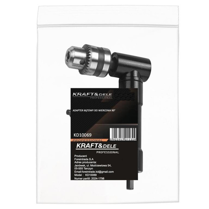 ADAPTER/PRZYSTAWKA KĄTOWA DO WIERCENIA KD10069