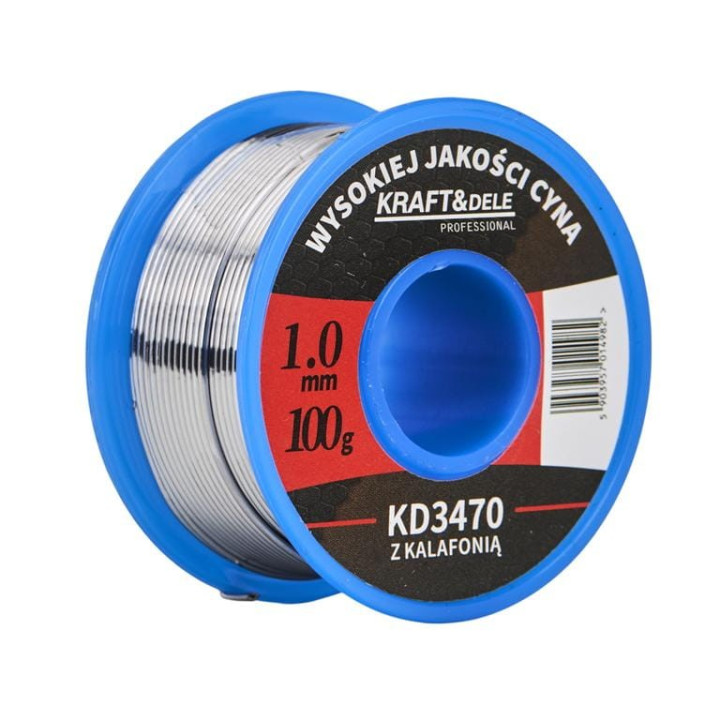 CYNA Z KALOFONIĄ 1MM 100G KD3470