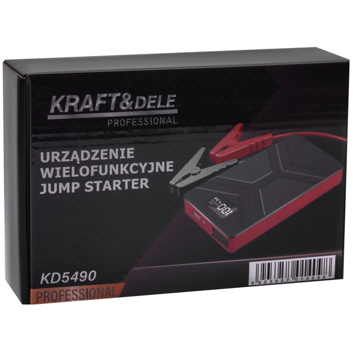 URZĄDZENIE WIELOFUNKCYJNE/JUMP STARTER 10000mAh/800A KD5490