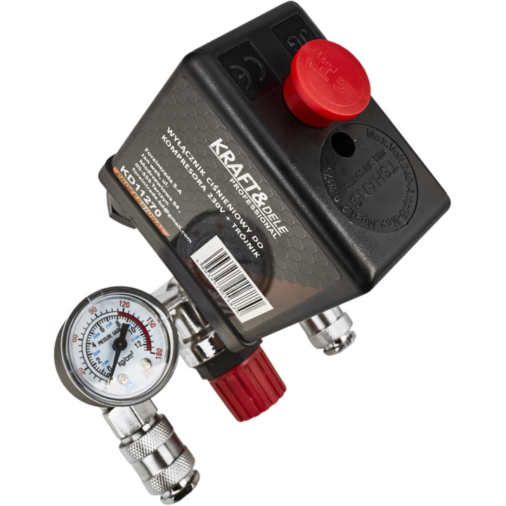 PRESOSTAT DO KOMPRESORA 8BAR 230V KD11270