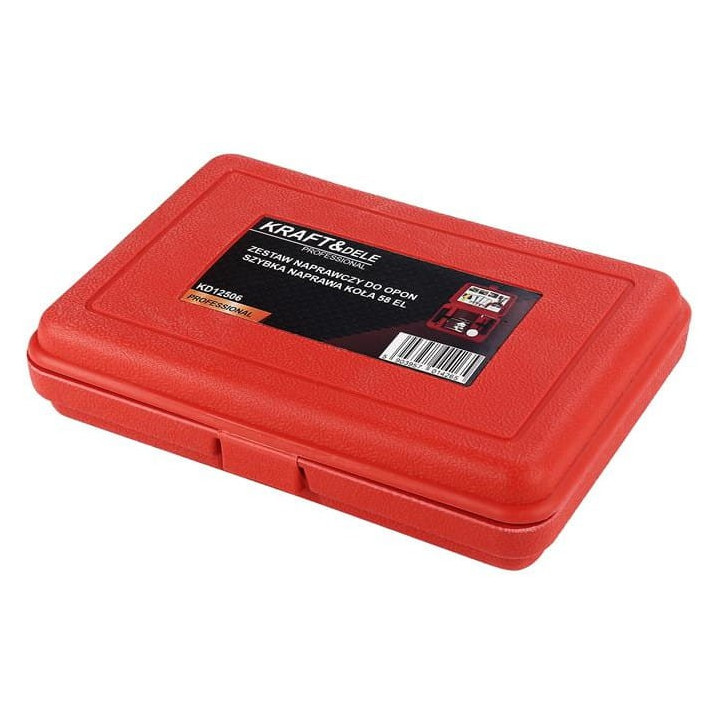ZESTAW NAPRAWCZY DO OPON 58ELEMENTÓW KD12506