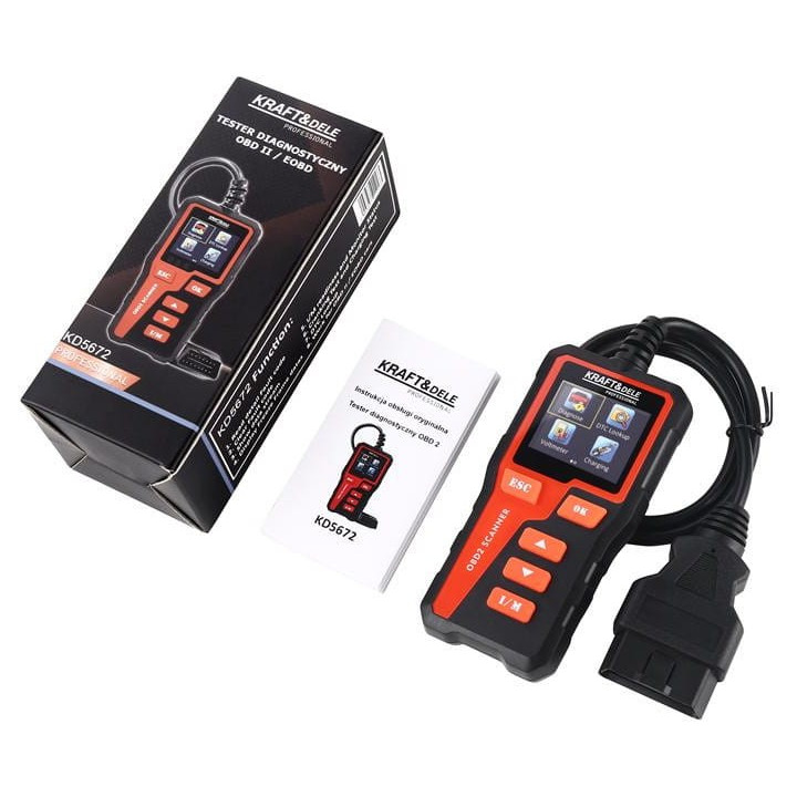 TESTER DIAGNOSTYCZNY OBD II/EOBD KD5672