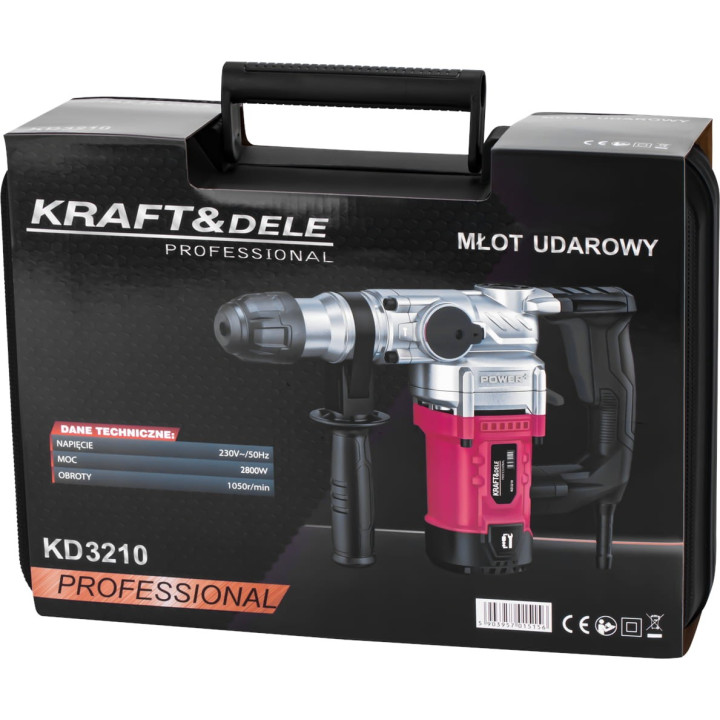 Młot udarowy 2800W SDS-PLUS KD3210