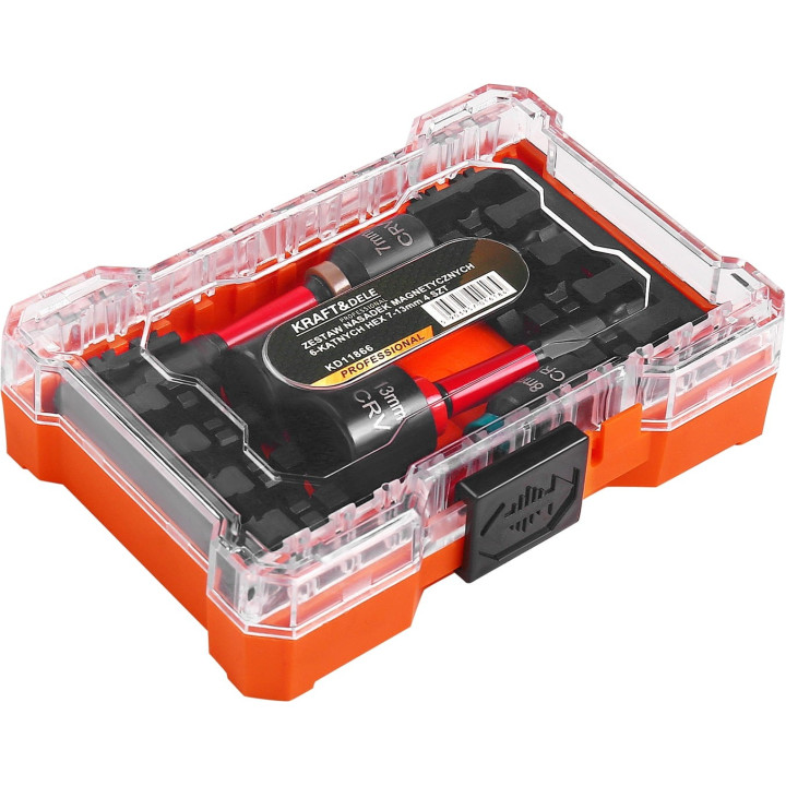 ZESTAW NASADEK MAGNETYCZNYCH 6-KĄT HEX KD11866