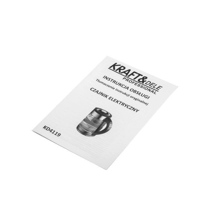 CZAJNIK ELEKTRYCZNY 2500W 2L Z REGULACJĄ TEMPERATURY KD4119