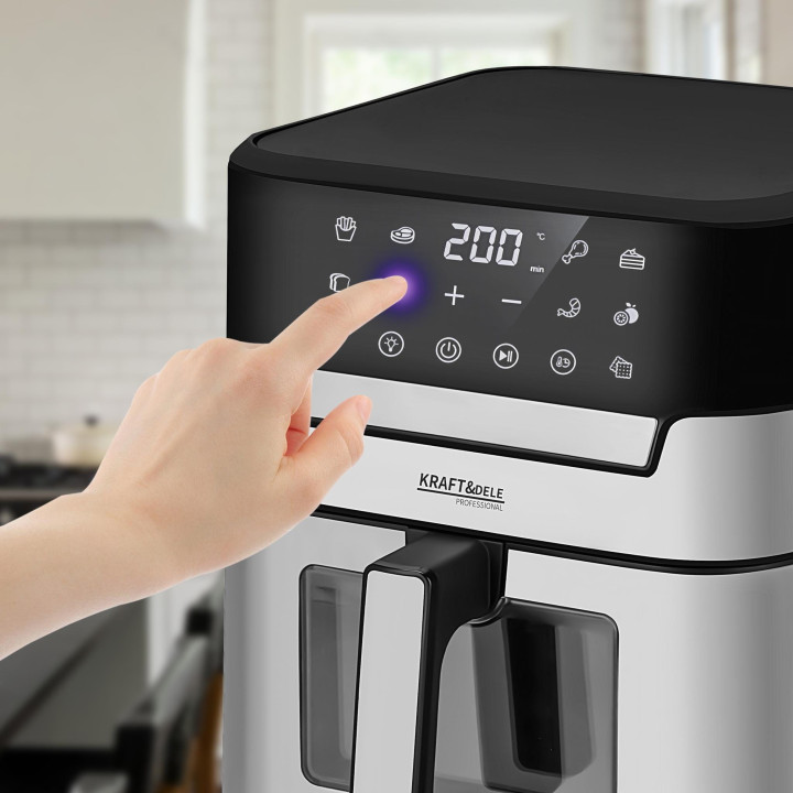 FRYTKOWNICA BEZTŁUSZCZOWA 8L AIRFRYER KD4109