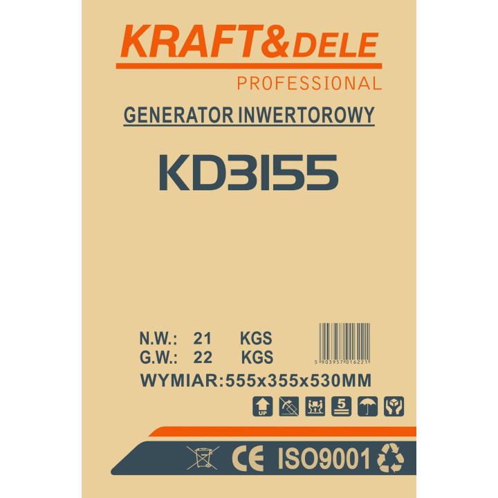AGREGAT INWERTOROWY 2,6kW KD3155
