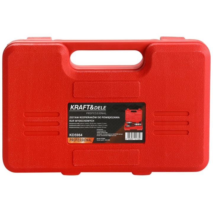 ZESTAW ROZPIERAKÓW DO RUR WYDECHOWYCH KD5984