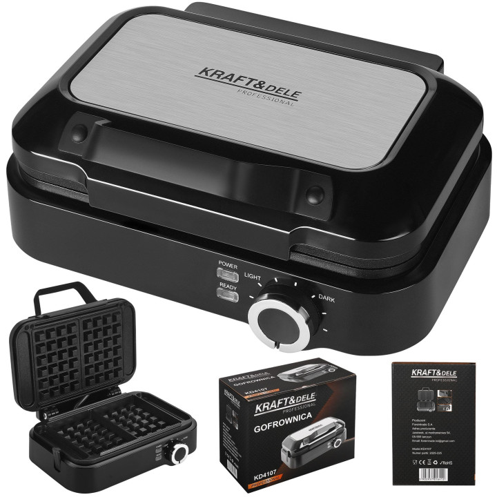 GOFROWNICA ELEKTRYCZNA 2200W KD4107