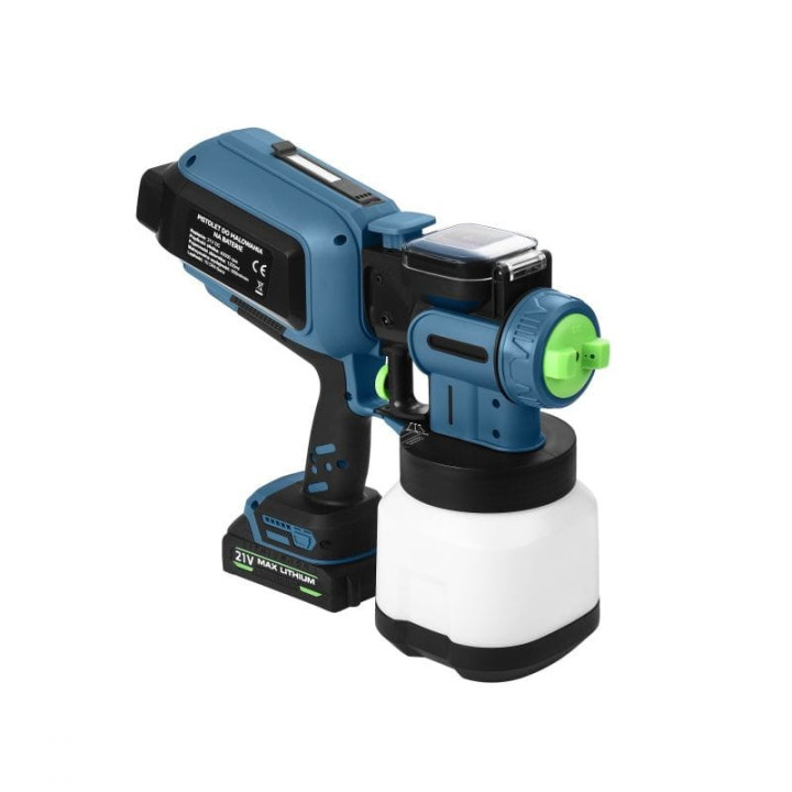 Akumulatorowy pistolet natryskowy 21V 2500mAh KD5480